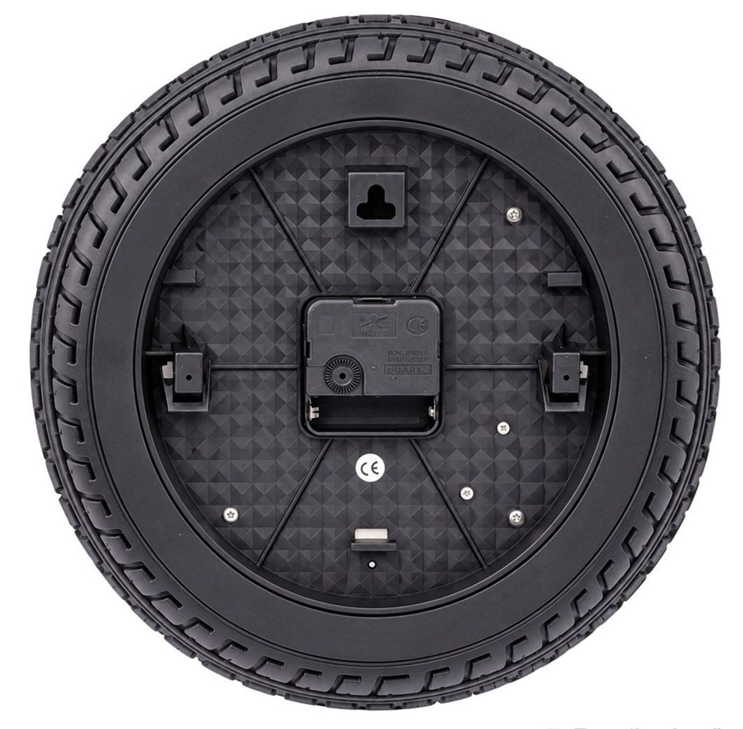 Zegar ścienny Perfect 36 cm – Opona samochodowa, motoryzacyjny zegar do garażu i pokoju (4).jpg